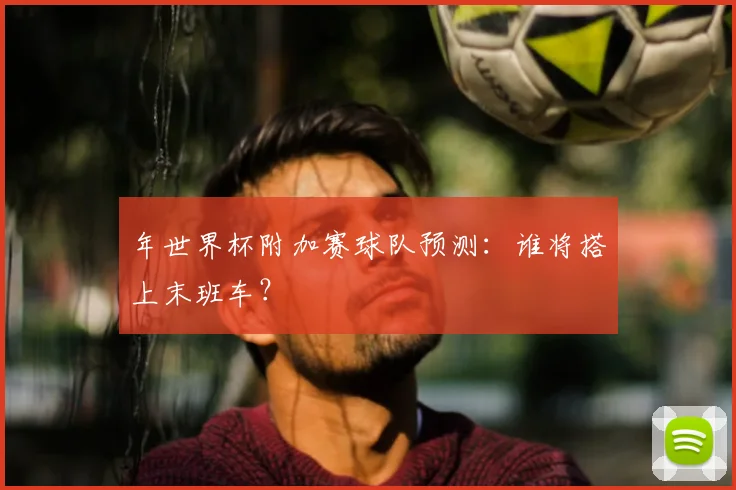 年世界杯附加赛球队预测：谁将搭上末班车？